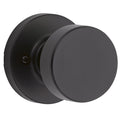 Kwikset 788PSKRDT Pismo Non-Turning One-Sided Dummy Door Knob with Round Rose Matte Black