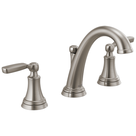 Delta Woodhurst 8 in. Widespread 2-Handle Bathroom Faucet in Stainless