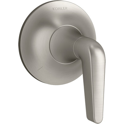 Kohler K-T22032-4 Tempered Single Handle 3 Function Diverter Valve Trim - Less Valve Vibrant Brushed Nickel