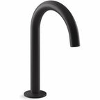 Kohler 77967-BL Components® Bathroom Sink Faucet spout with Tube Design, 1.2 gpm, Matte Black