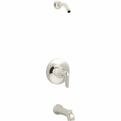 Kohler K-TLS22027-4-SN Tempered Shower Trim Set, Vibrant Polished Nickel