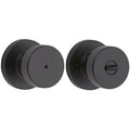 Kwikset Pismo Privacy Locking Door Knob Interior Handle with Keyless Lock