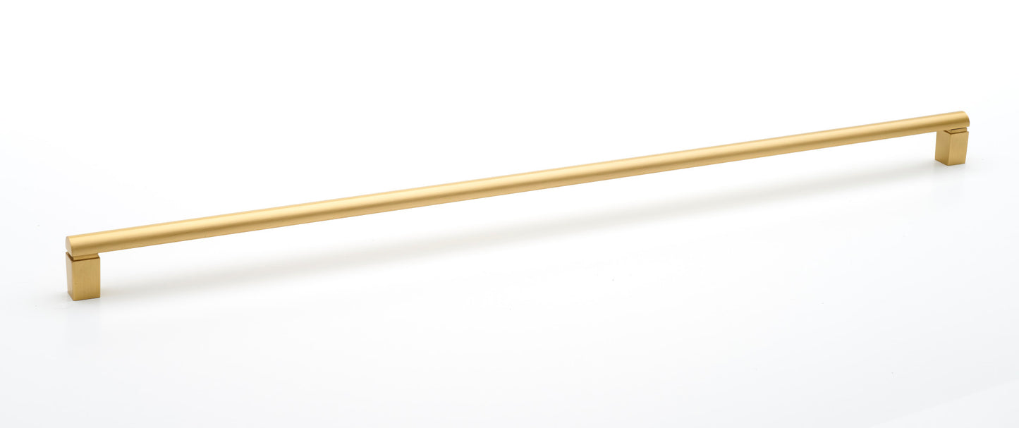 Alno A430-18 Vogue 18 Center to Center Luxury Modern Solid Brass Cabinet Handle / Drawer