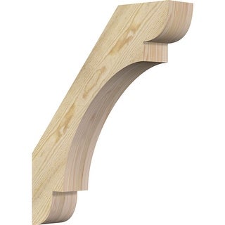 Ekena Millwork BRC04X20X24OLY00RDF 4’’W x 20’’D x 24’’H Olympic Rough Sawn Knee Brace Douglas Fir - *Tools Hardware &