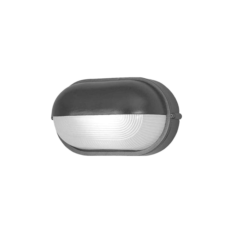 Volume Lighting V8861 Single Light 7" Tall Outdoor Wall Sconce Black