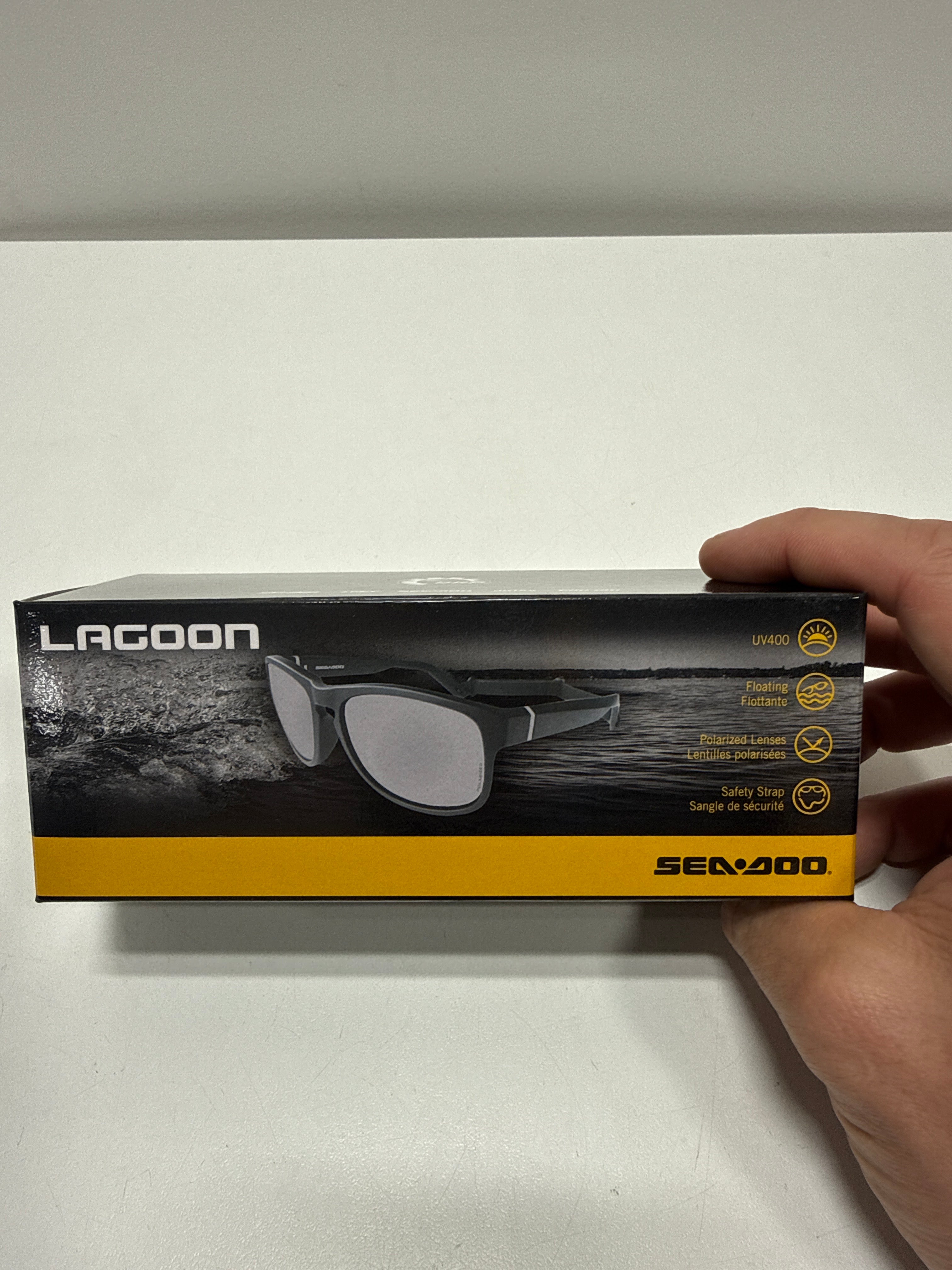 Sea-Doo Polarized Floating Sunglasses Mirror Silver