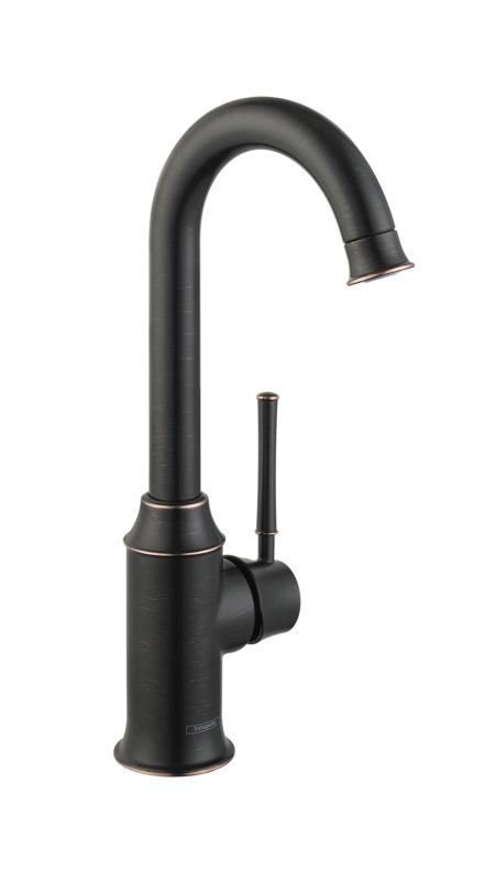 Hansgrohe 04217 Talis C High-Arc Bar Faucet with Quick Cleaning Aerator