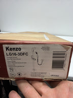 Pfister LG16-3DF Kenzo Single Function Hand Shower with Hose Supply Elbow and Slide Bar Polished Chrome Showers Hand Showers Single Function