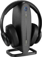 Insignia™ - RF Wireless Over-the-Ear Headphones - Black - *Headphones & Tech Accessories