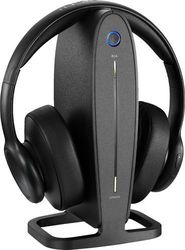 Insignia™ - RF Wireless Over-the-Ear Headphones - Black - *Headphones & Tech Accessories
