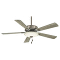 Minka Aire Contractor 52 Inch Ceiling Fan with Light Kit Contractor - F656L-BNK - Transitional - *Lighting & Electrical