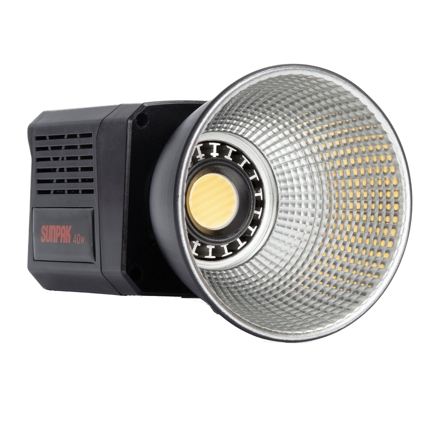 Sunpak - COB-40 Bi-Color 40W COB LED Video Light - Black