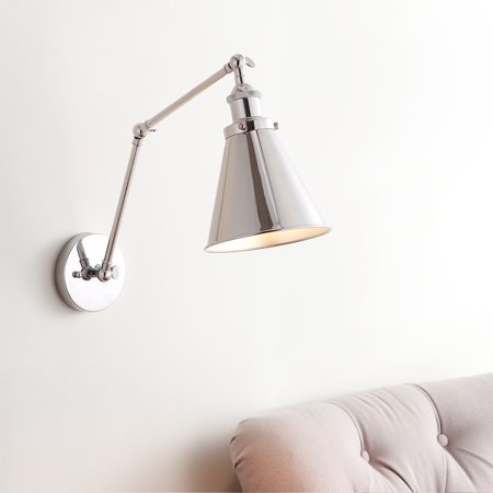 JONATHAN Y Lighting JYL7461 Rover Single Light 7" Tall LED Adjustable Wall Sconce Chrome