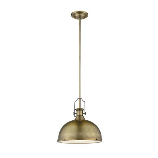 Z-Lite Melange 13 Inch Large Pendant Melange - 725P12-HBR - Nautical