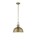 Z-Lite Melange 13 Inch Large Pendant Melange - 725P12-HBR - Nautical