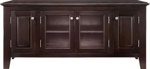 Insignia - TV Cabinet for Most Flat-Panel TVs up to 60" - Espresso