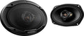 Kenwood - Road Series 6" X 9" 3-Way Car Speakers with Cloth Cones (Pair) - Black