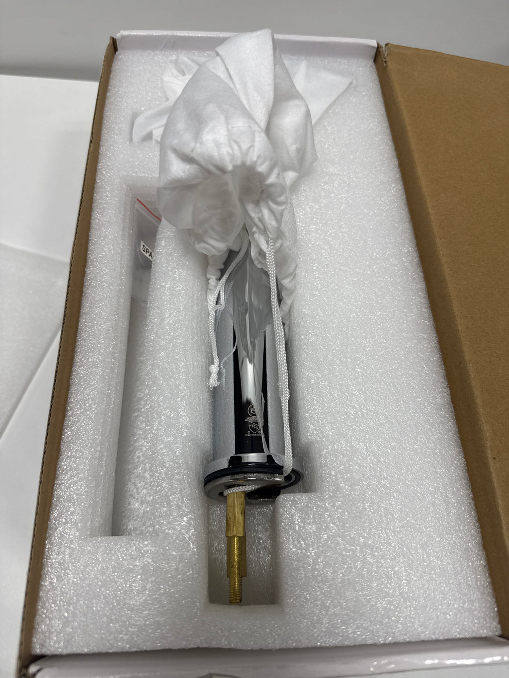 Signature Hardware 931430 Knox 1.2 GPM Vessel Single Hole Bathroom Faucet with Pop-up Drain Assembly Chrome Faucet Bathroom Sink Faucets Single Handle