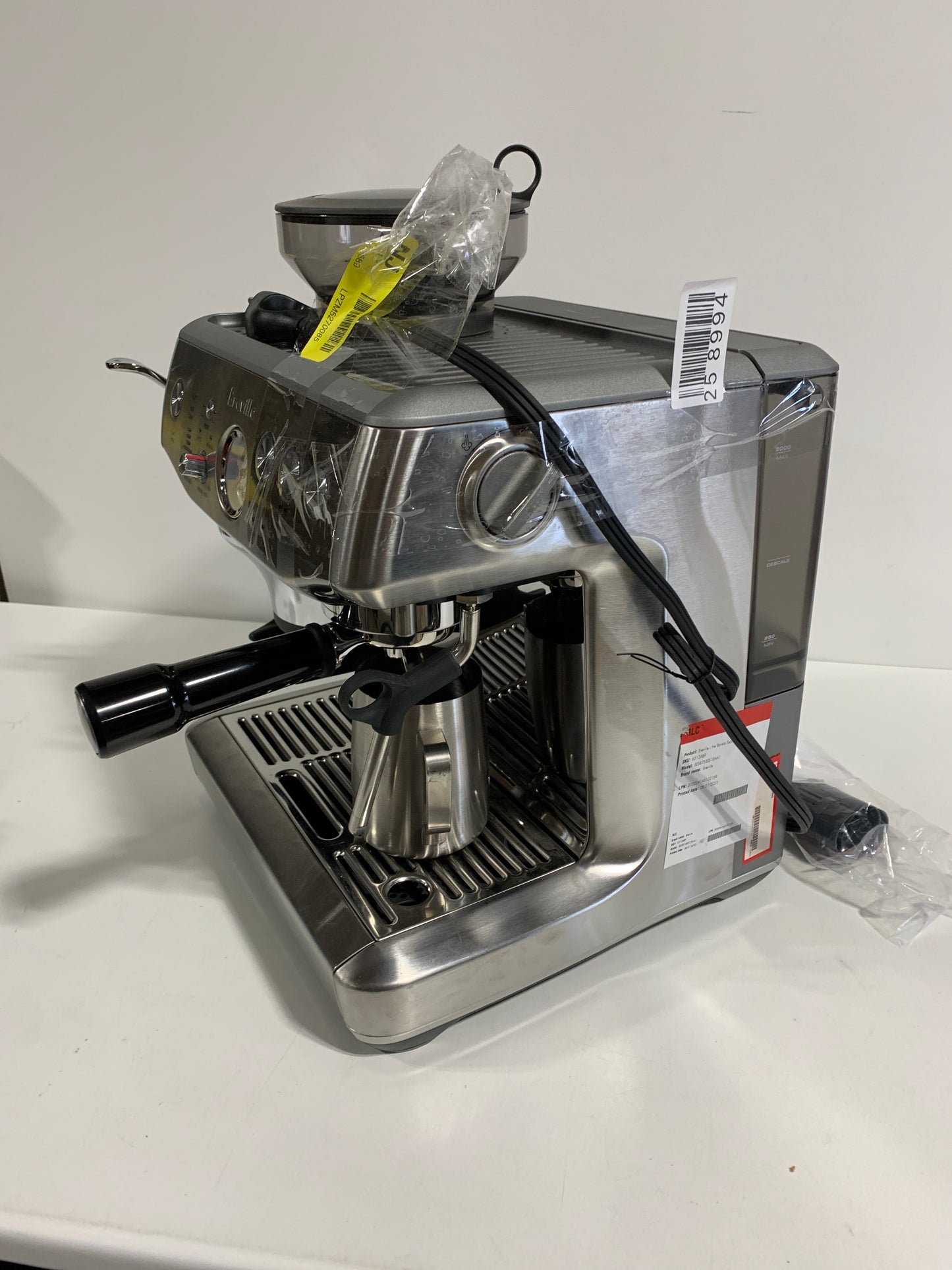 Scratch  & Dent  Breville - the Barista Express Impress Espresso Machine