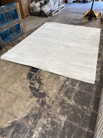 Used Hampton Court Area Rug Collection, Gaspar Ivory 8 x 10