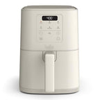 Air Fryer Bella 4qt Slim Evergood Ceramic Nonstick Oatmilk