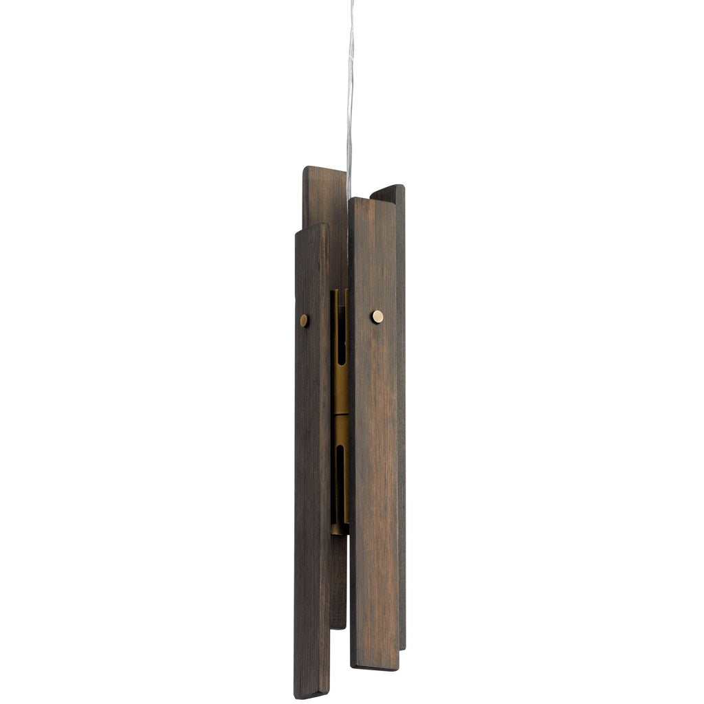 Kichler 44183VTGLED Contemporary Modern LED Mini Pendant from Fole Collection Finish 4.50 inches Vintage Gray