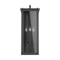 Capital Lighting 934641 Hunt 4 Light 29" Tall Outdoor Wall Sconce Black Outdoor Lighting Wall Sconces