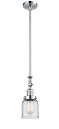 Innovations Lighting 206 Small Bell Small Bell 5 Wide Adjustable Mini Pendant - Chrome - *Lighting & Electrical