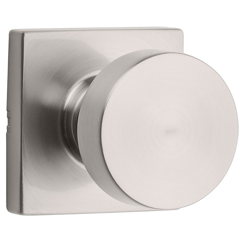 Pismo Square Satin Nickel Passage Hall/Closet Door Knob - *Tools Hardware & Misc