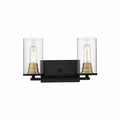 Millennium Lighting 3492 Pasadena 2 Light 15’’ Wide Bathroom Vanity Light Matte Black / Heirloom Bronze - *Lighting &