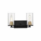 Millennium Lighting 3492 Pasadena 2 Light 15’’ Wide Bathroom Vanity Light Matte Black / Heirloom Bronze - *Lighting &