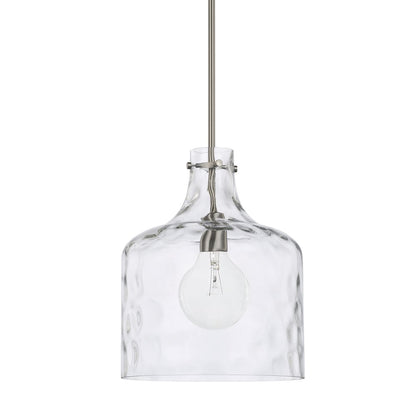 Homeplace by Capital Lighting Fixture Company Crawford 11 Inch Mini Pendant Crawford - 325717BN