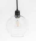 Elegant Lighting Emett 8 Inch Mini Pendant Emett - LD6204BK - Nautical - *Lighting & Electrical