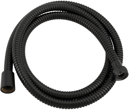 Signature Hardware 948938 60" Stretchable Hand Shower Hose Matte Black