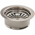 Signature Hardware 446667 4-1/2" Garbage Disposal Flange with Stopper for Sinks up to 5/8" Thick