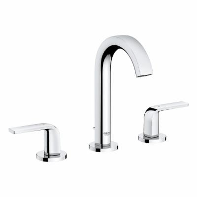 Grohe 20 597 Defined 1.2 GPM Widespread Bathroom Faucet with Pop-up Drain Assembly