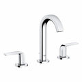 Grohe 20 597 Defined 1.2 GPM Widespread Bathroom Faucet with Pop-up Drain Assembly
