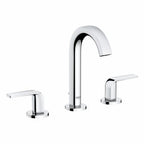Grohe 20 597 Defined 1.2 GPM Widespread Bathroom Faucet with Pop-up Drain Assembly