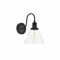 Elegant Lighting Histoire 11 Inch Wall Sconce Histoire - LD4017W7BK - Nautical