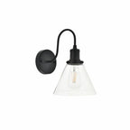 Elegant Lighting Histoire 11 Inch Wall Sconce Histoire - LD4017W7BK - Nautical