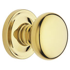 Baldwin Left Handed Non-Turning One-Sided Dummy Door Knob - Lifetime Polished Brass - 5015003IDM - *Tools Hardware &