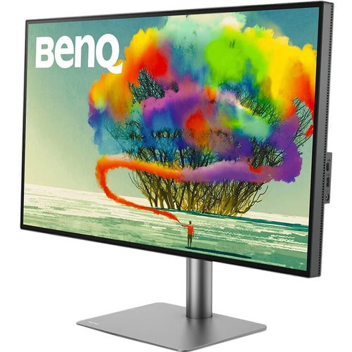 BenQ - PD2720U DesignVue 27" IPS LED 4K HDR Monitor | Thunderbolt 3 |AQCOLOR Technology for Accurate Reproduction - Gray/Black