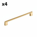 4 x Amerock BP55492 Riva 12-5/8 Inch Center to Center Handle Cabinet Pull Champagne Bronze