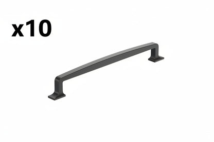 10 x Westerly 8-13/16 Inch 224mm Center-to-Center Black Bronze Cabinet Pull