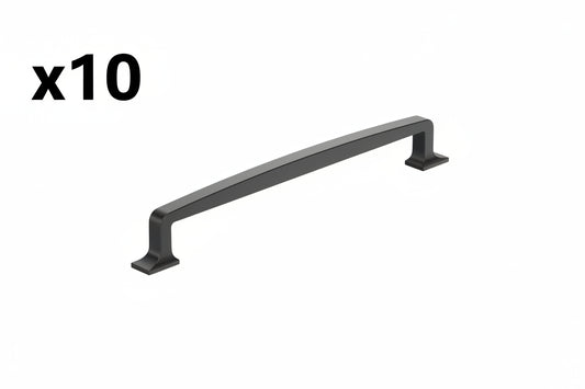 10 x Westerly 8-13/16 Inch 224mm Center-to-Center Black Bronze Cabinet Pull