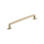 Amerock BP53724 Westerly 8-13/16 Inch Center to Center Handle Cabinet Pull Golden Champagne