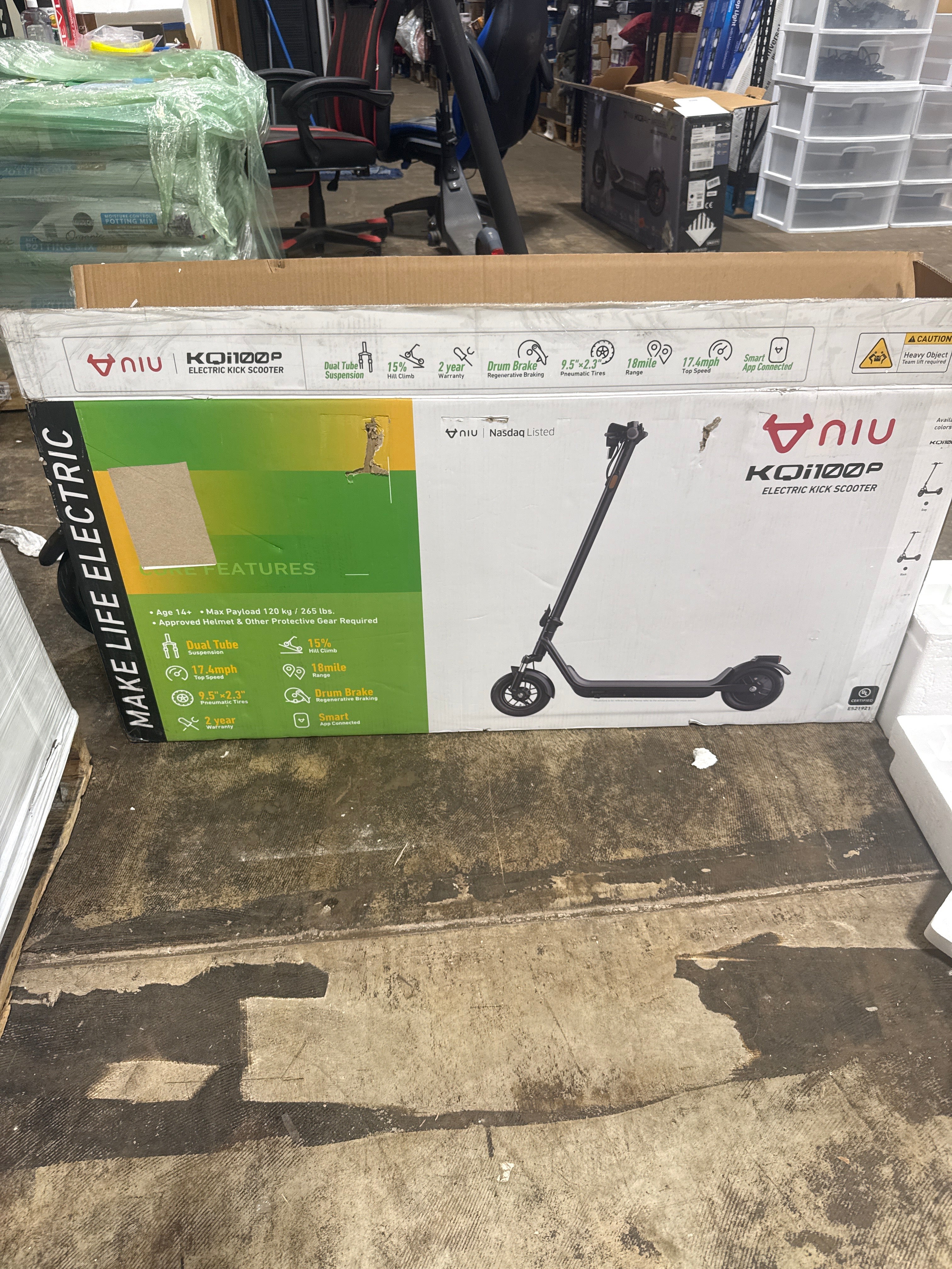 Niu KQi 100P Electric Kick Scooter