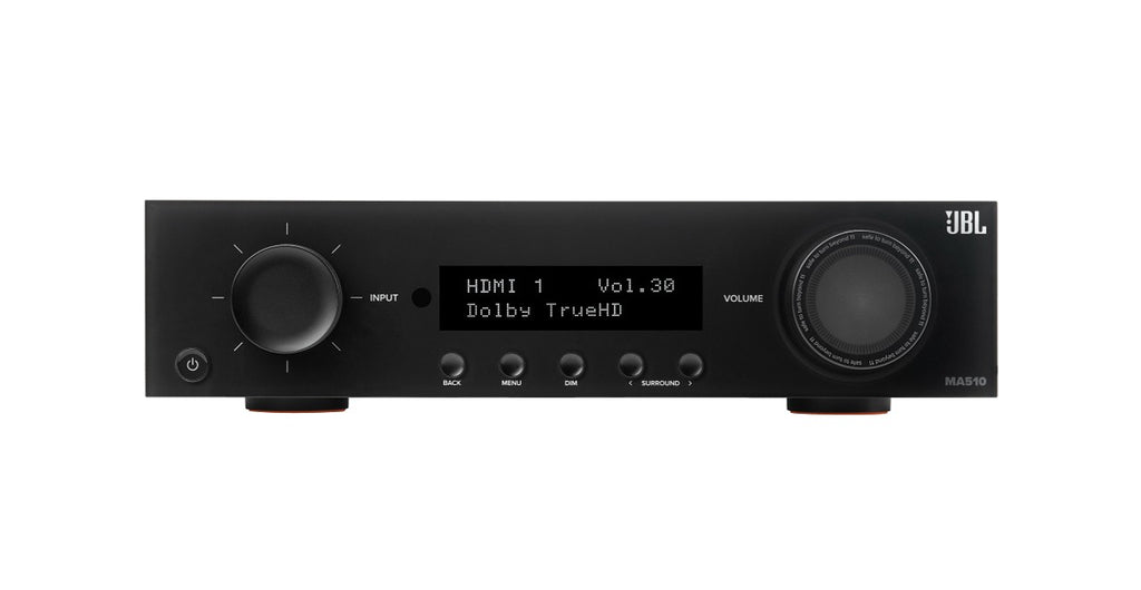 JBL MA510 5.2 Channel (75 Watt x 5) 8K AV Receiver (Black)