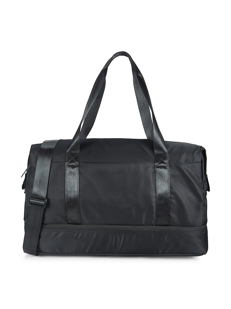 Mytagalongs Toronto Weekender Duffel Trolly Bag - Black - *Luggage & Travel