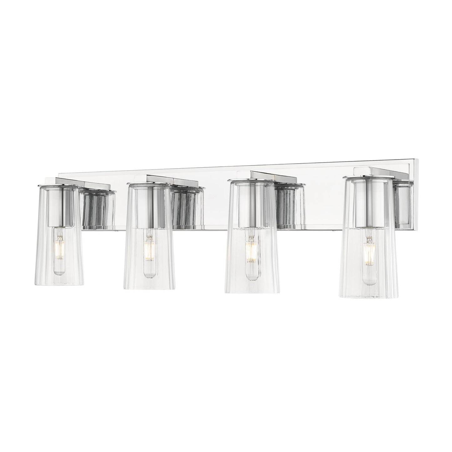 Z-Lite Titus 32 Inch Bath Vanity Light Titus - 826-4V-CH - Transitional